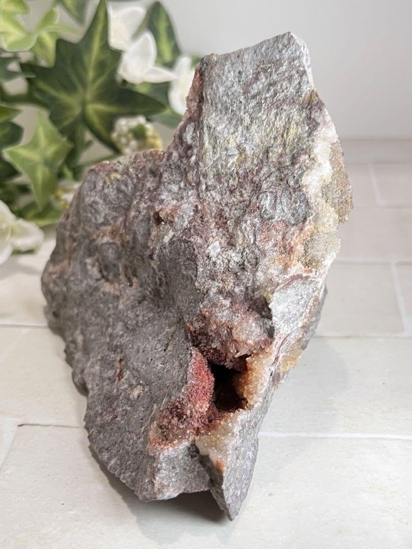 Amazon.co.jp: 宮城県 雨塚山 紫水晶 クラスター アメジスト 原石 C